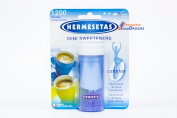 HERMESETAS MINI SWEETENERS 1200 COMP