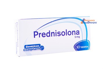 PREDNISOLONA CP 5 MG X 30 TABLETAS