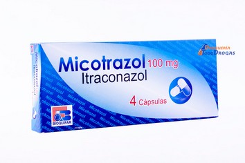 MICOTRAZOL 100 MG (ITRACONAZOL) 4 TABLETAS BIOQUIFAR