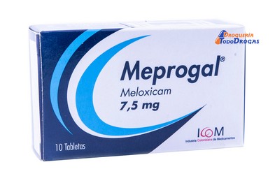 MEPROGAL 7.5 MG MELOXICAM 10 TABLETAS ICOM