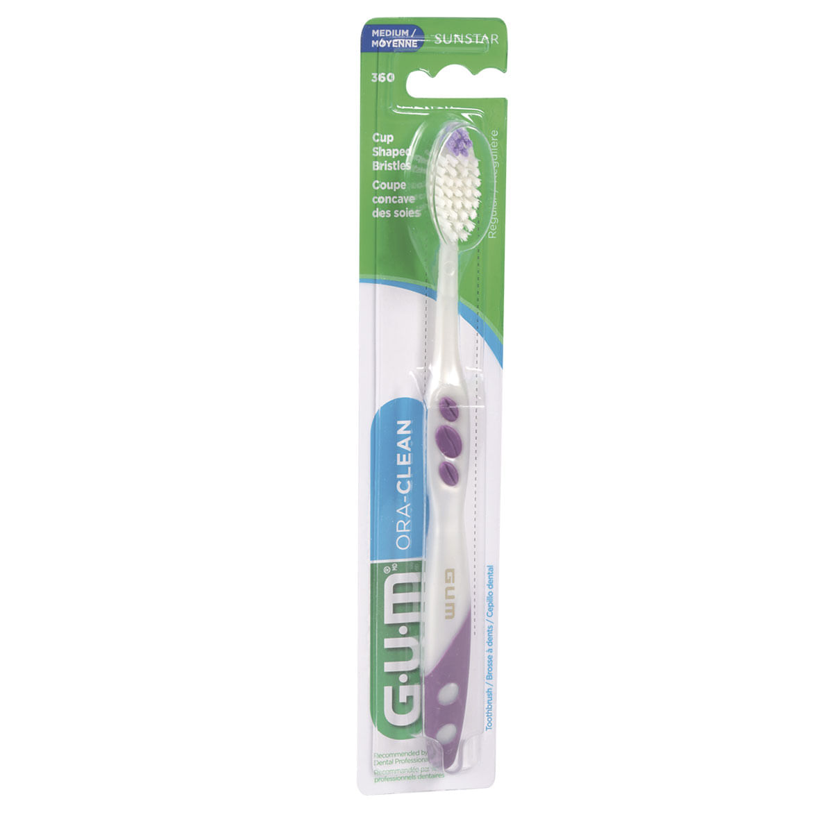 CEPILLO SUNSTAR ORAL CLEAN GUM MEDIO ADULTO