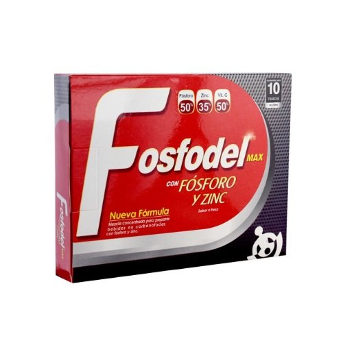 Fosfodel Max En Caja Por 20 Sobres