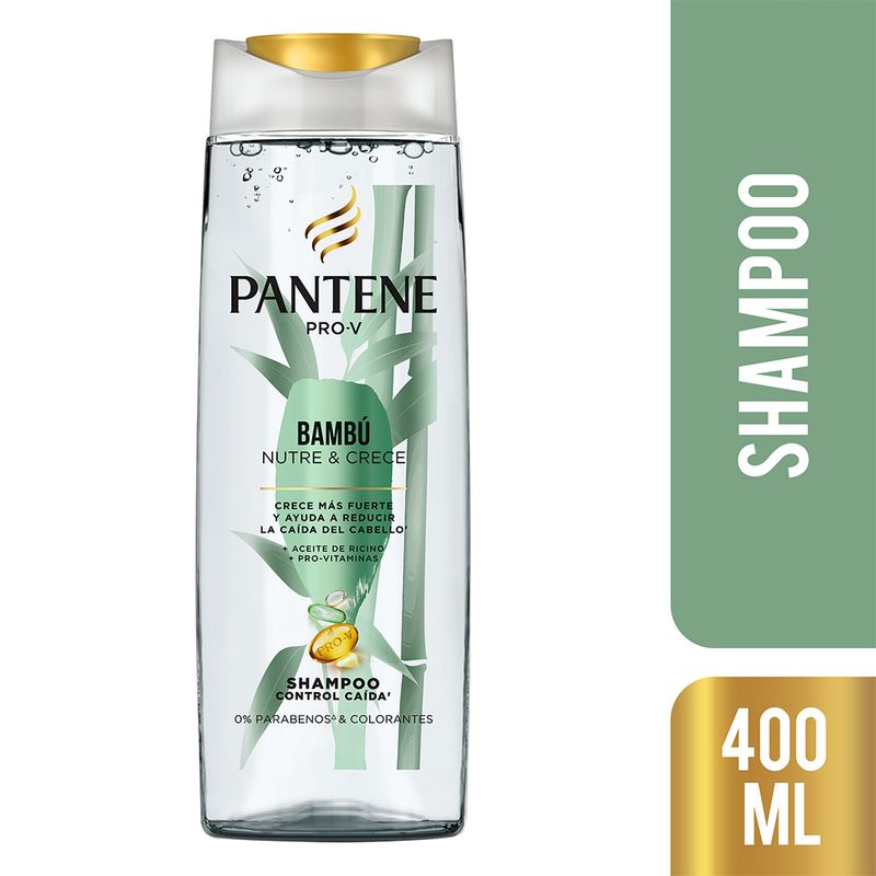 SHAMPOO PANTENE CONTROL CAIDA BAMBU 400 ML