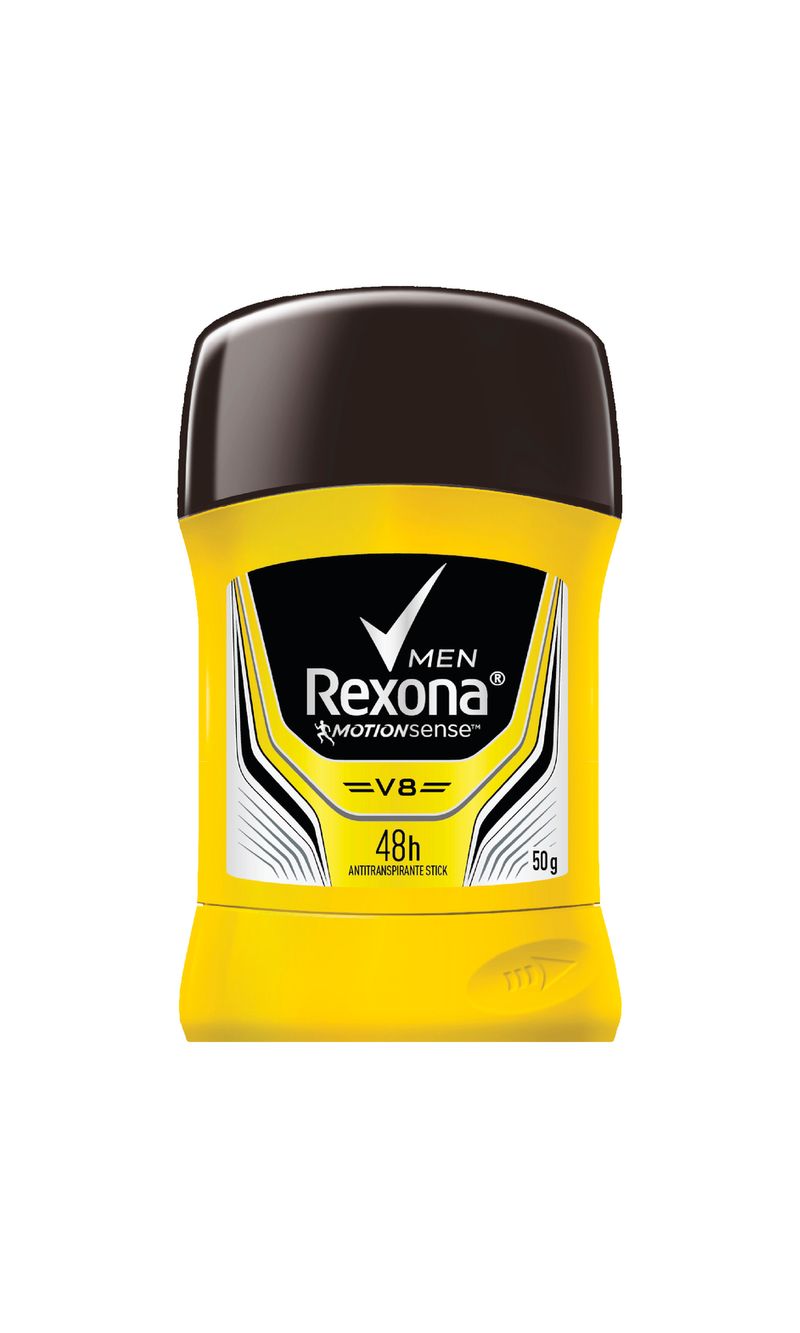 DESODORANTE REXONA BARRA HOMBRE V8 50 GR H