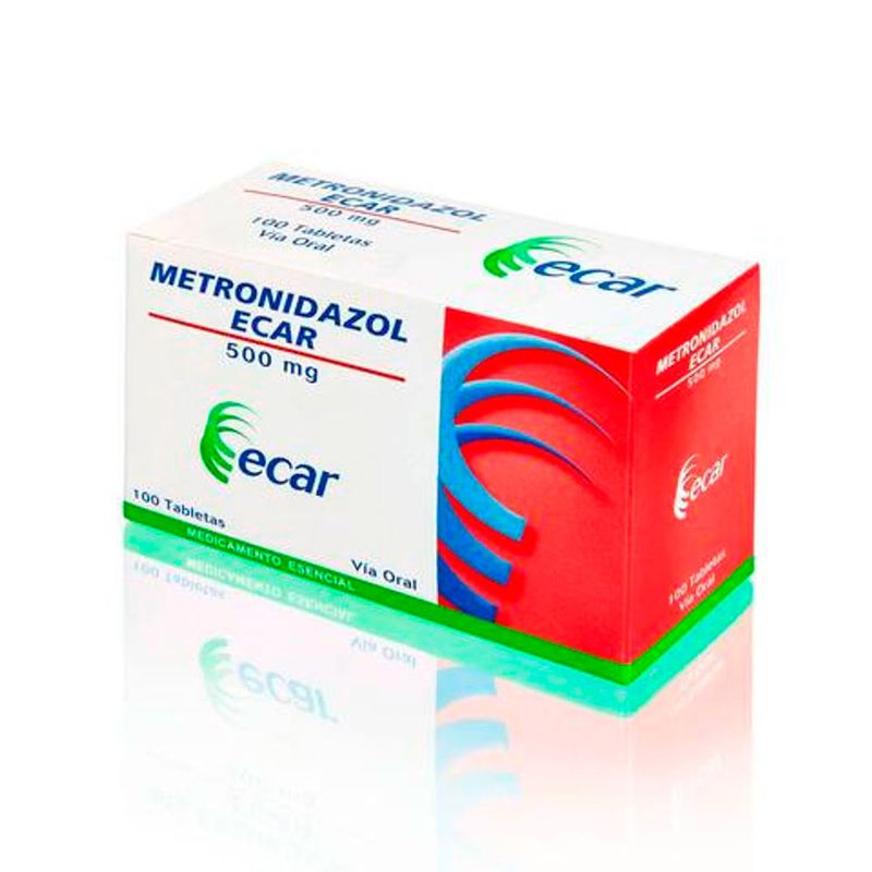 METRONIDAZOL 500 MG 100 TABLETAS EC POR 10 UNIDADES