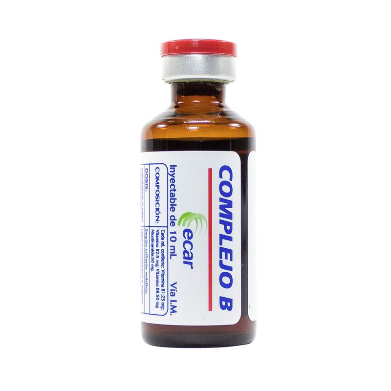 F COMPLEJO B 10 ML 3 AMPOLLA