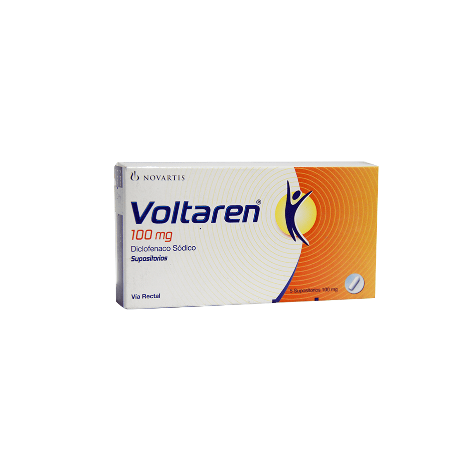 Voltaren 100Mg X 5 Supositorios