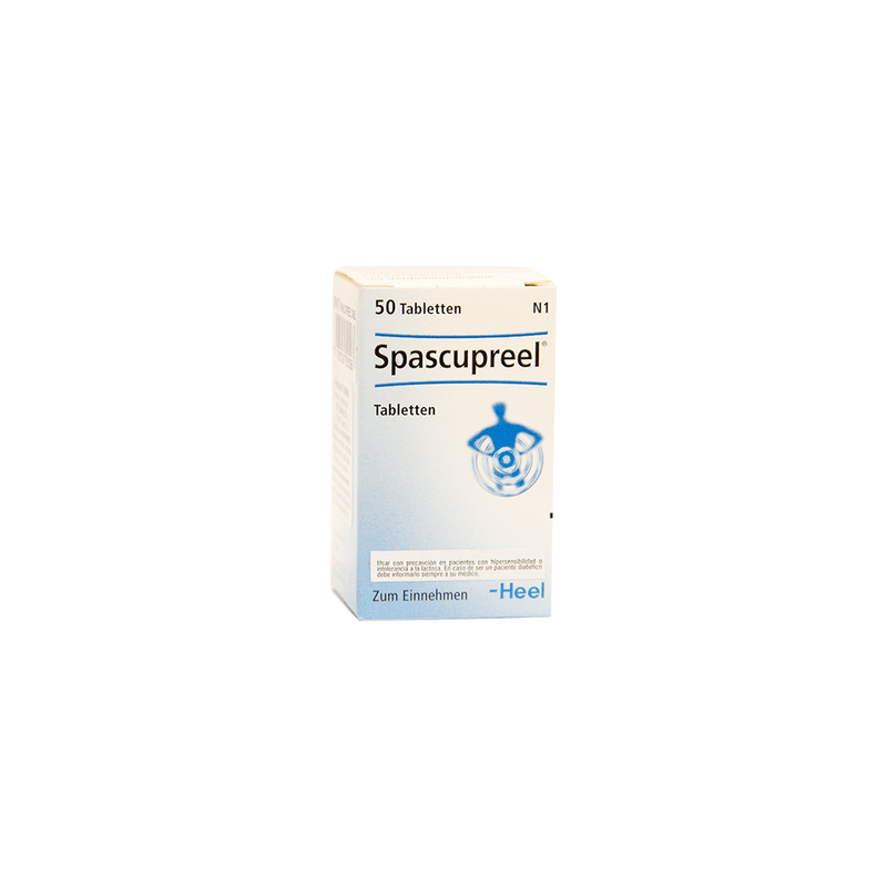 Spascupreel Tabletas Cajx50