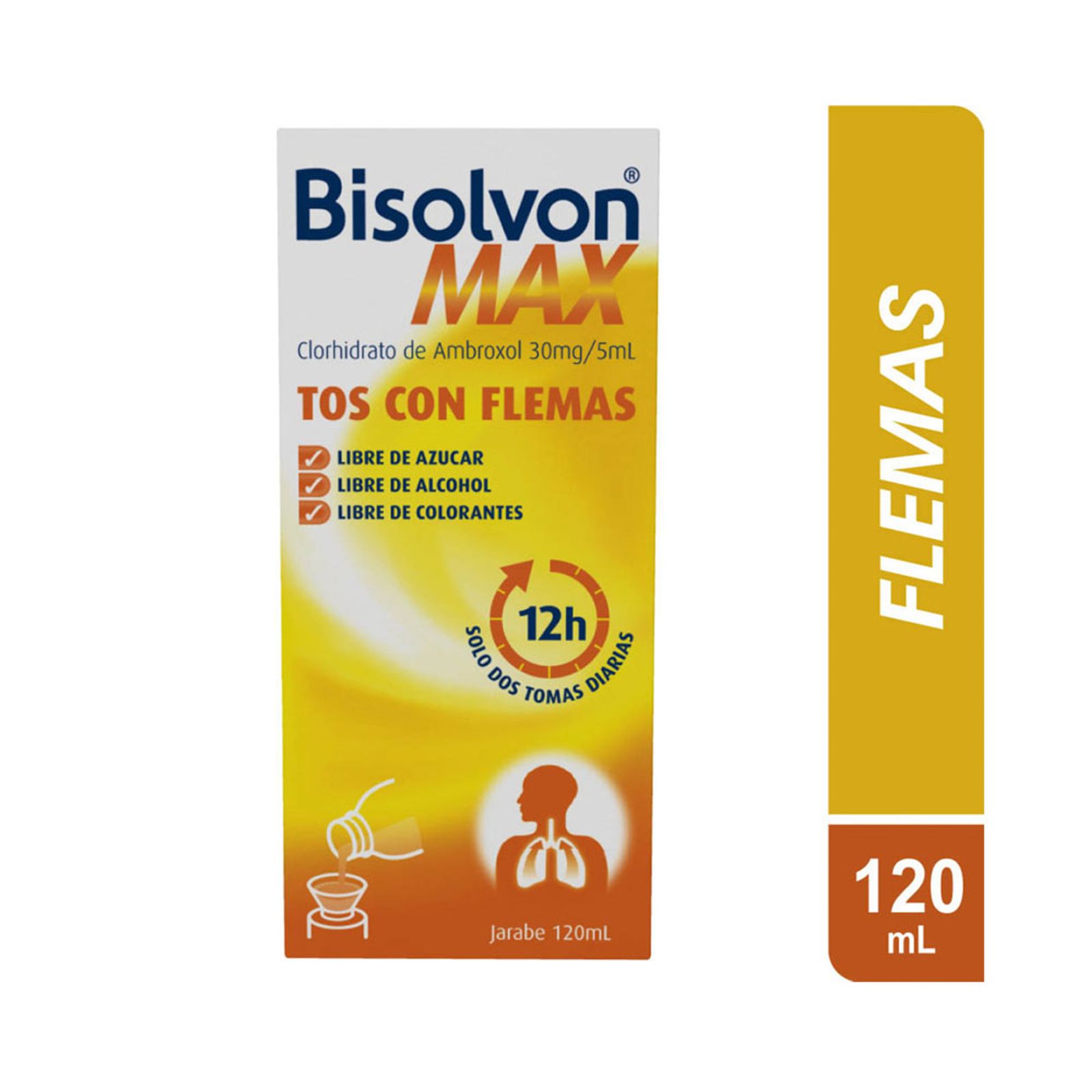 Bisolvon Max Jarabe X 120Ml