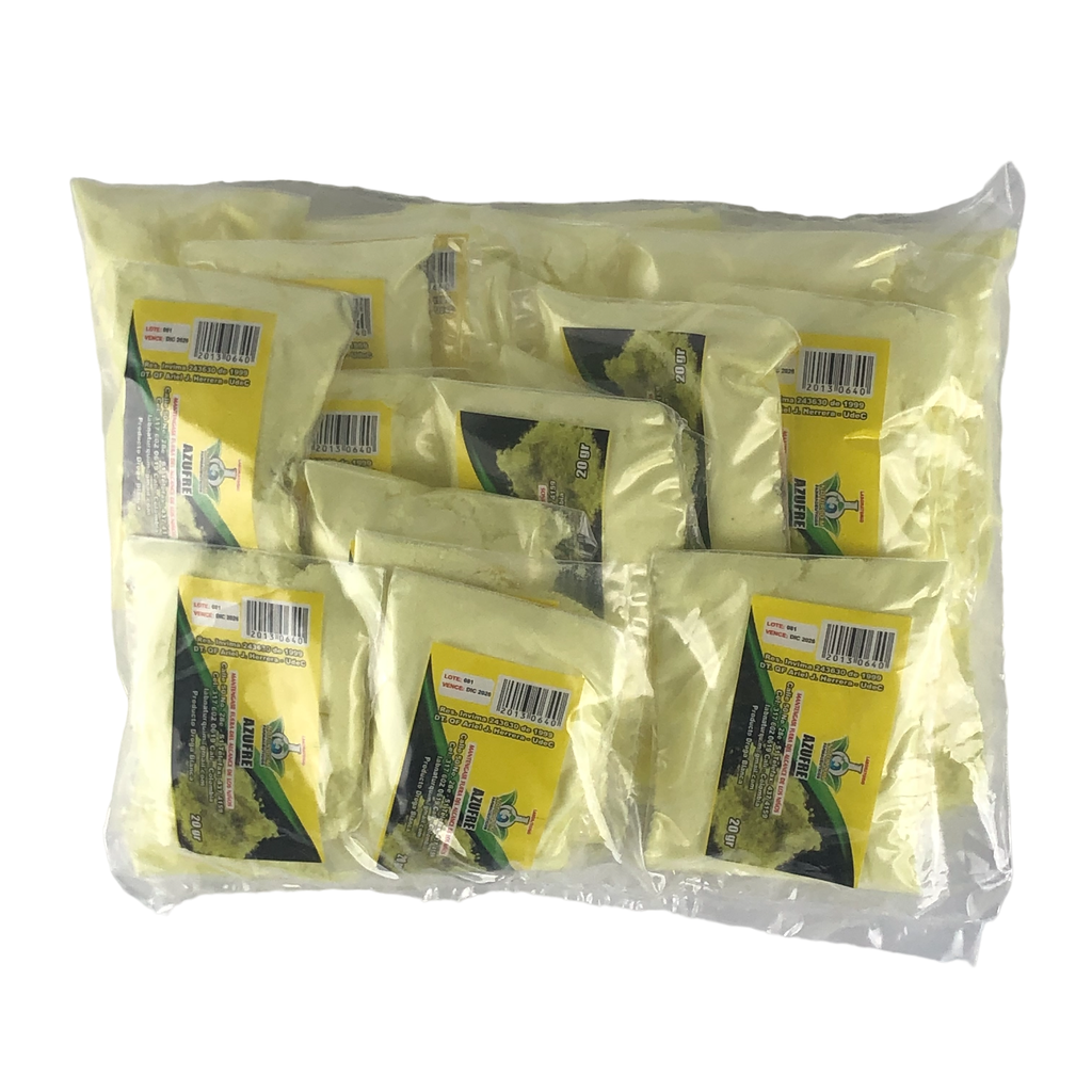 AZUFRE 20 GR 25 SOBRES