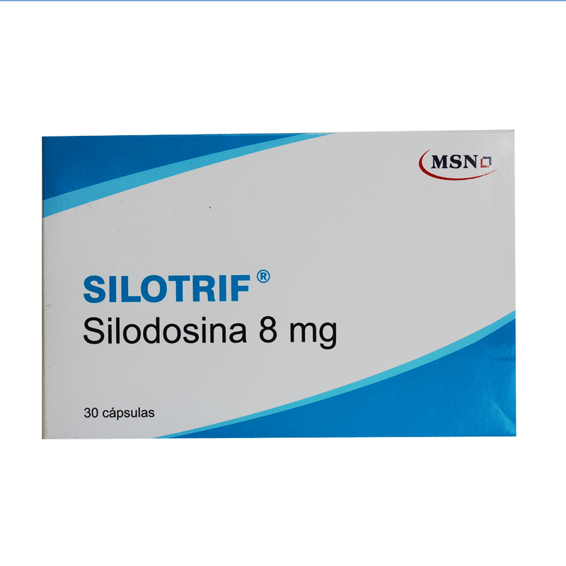 SilotriSolodosina 8 Mg Caja Con 30 Cápsulas