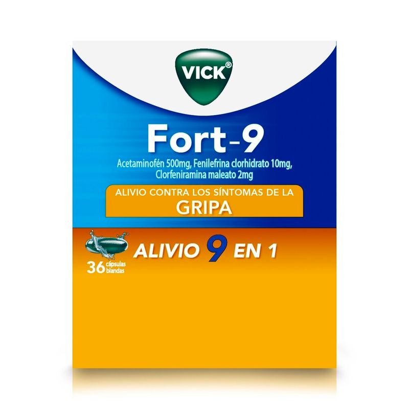 Vick Fort-9 X 36 Capsulas