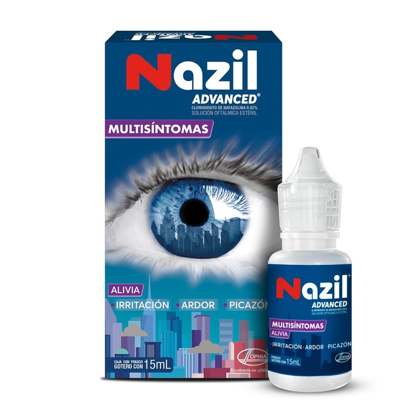 Nazil Advanced Solución Oftálmica 0.2mg X 15ml
