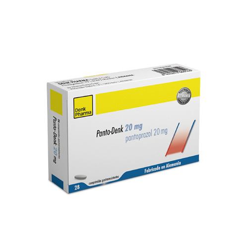 Pantodenk 20 mg Caja Con 28 Tabletas Rx