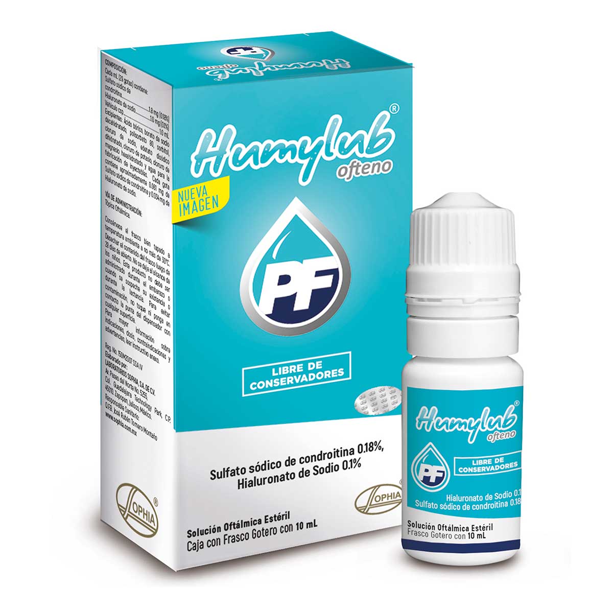 HUMYLUB OFTENO P10 ML