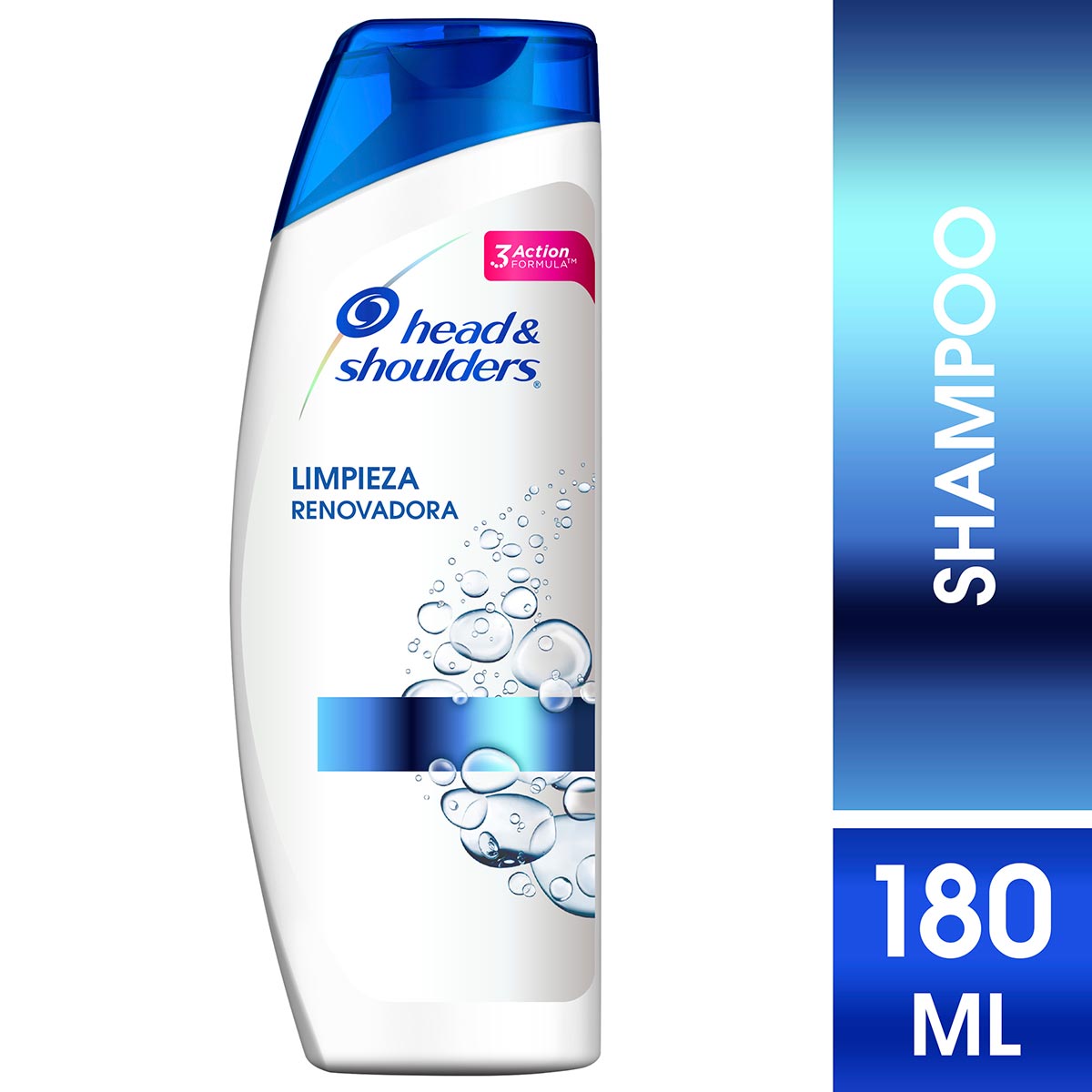 SHAMPOO HEAD SHOULDERS LIMPIEZA RENOV.180 ML