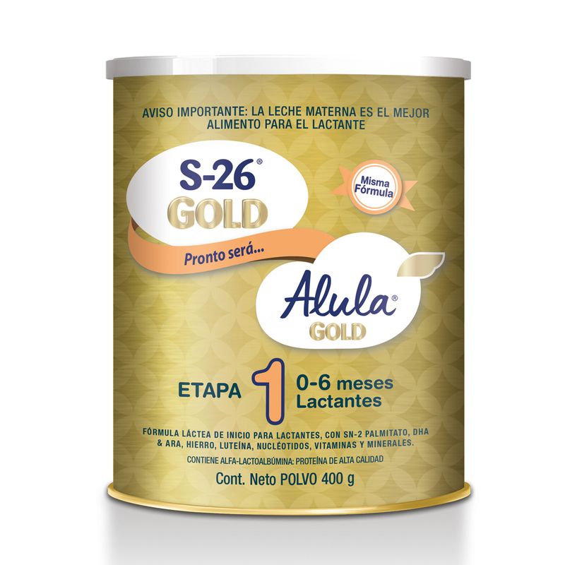 LECHE ALULA GOLD ETAPA 1 400 GR