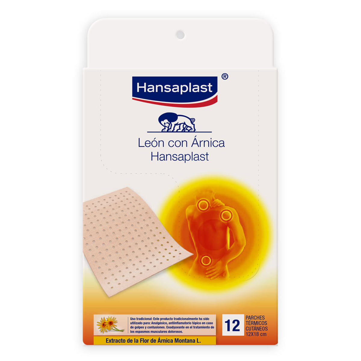 Hansaplast Parche Leon Árnica 12x18cm