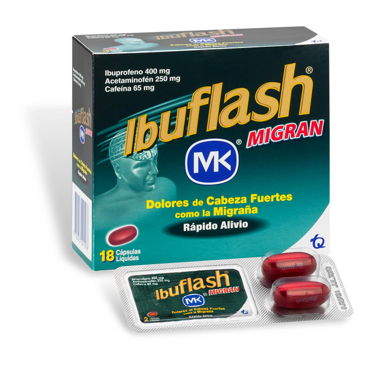 Ibuflash Migran Cápsula Blanda