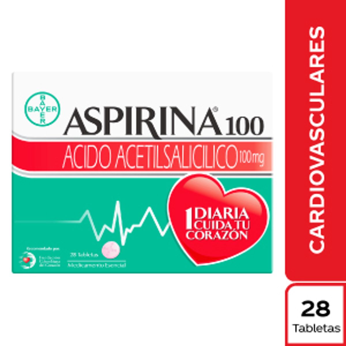 Aspirina 100mg Tableta