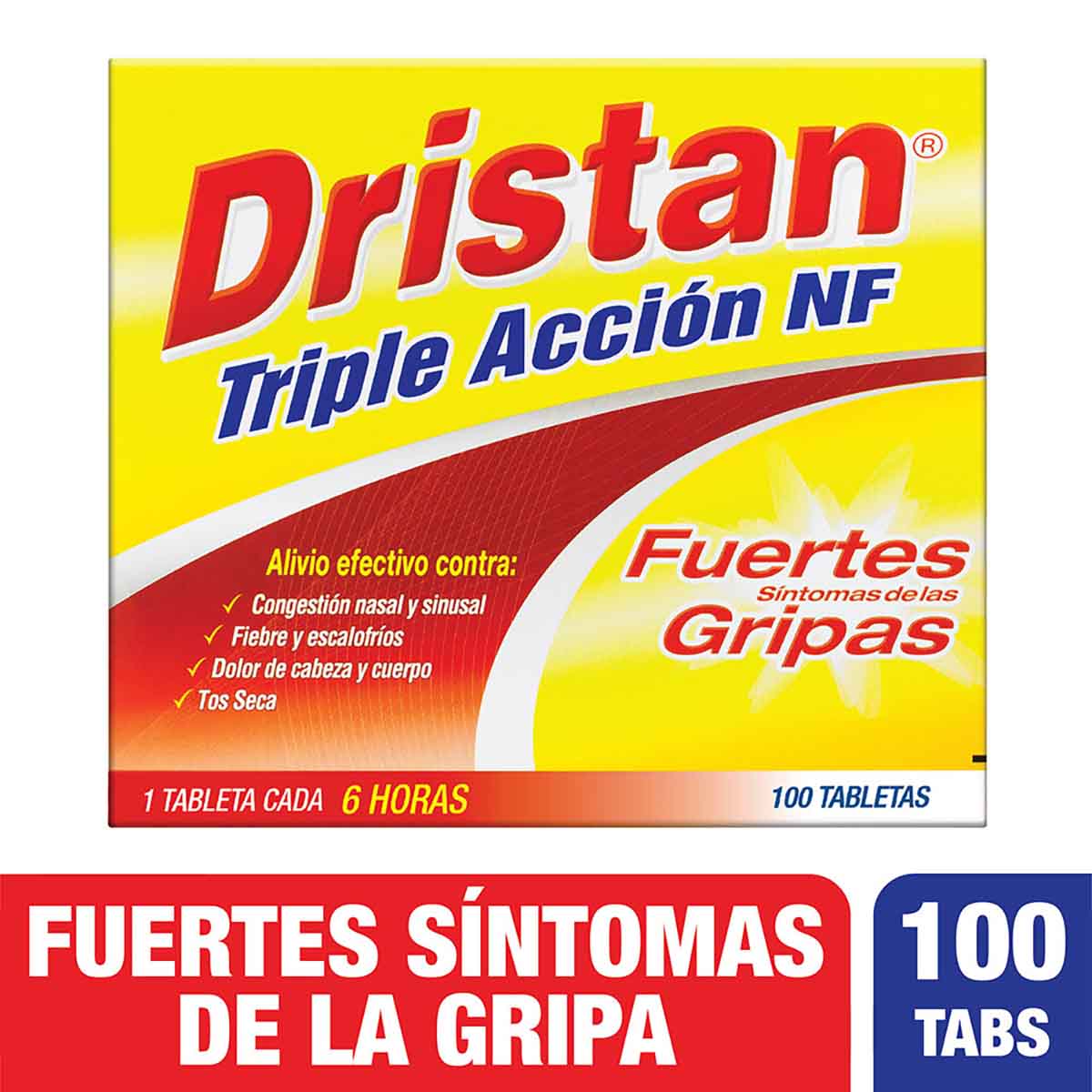 Dristan Triple Accion Nf Tableta