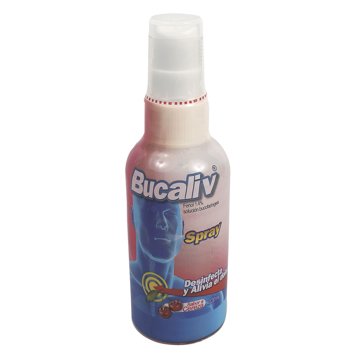 Bucaliv 1.4 % Spray Sabor Cereza