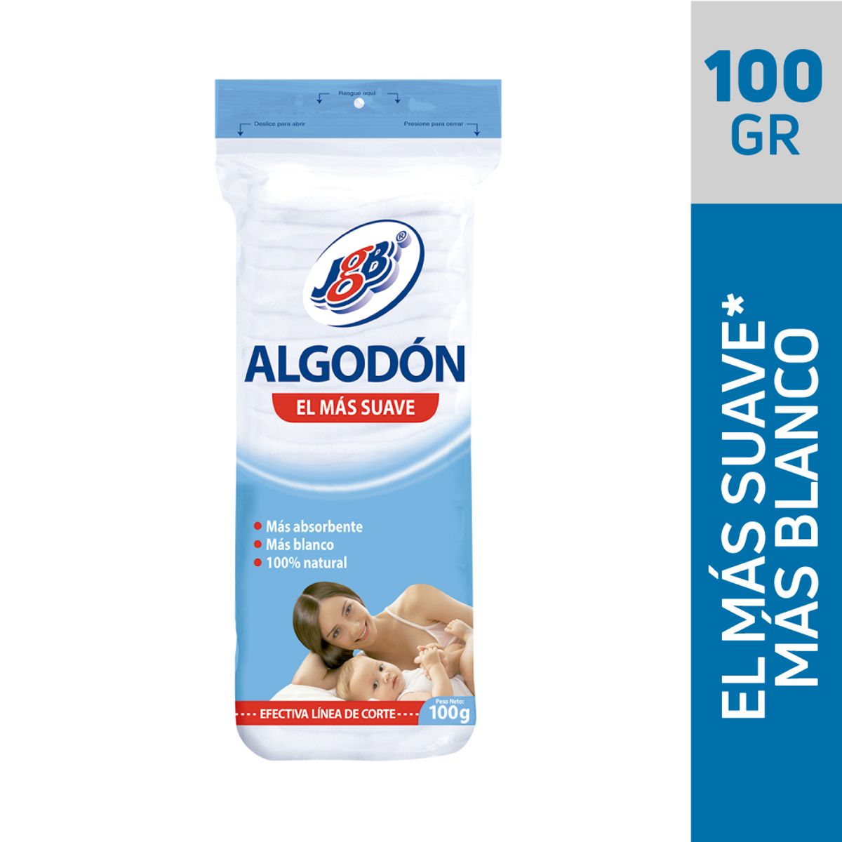 Algodón Zig-Zag
