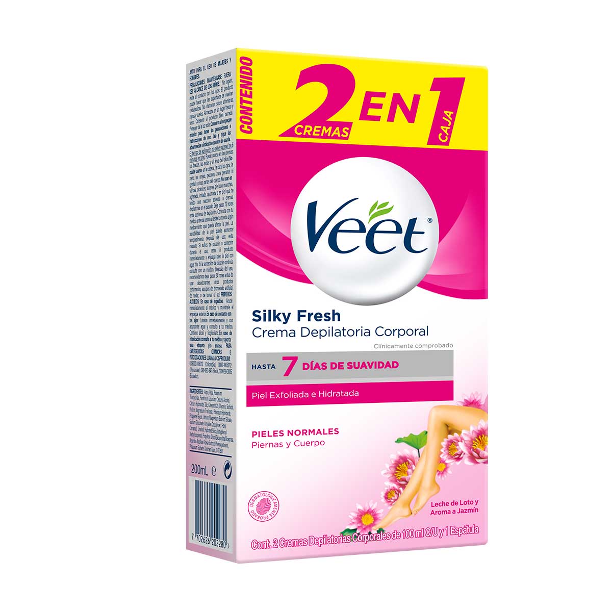 VEET CR.DEPILATORIA P.NORMAL 100 ML 2EN1