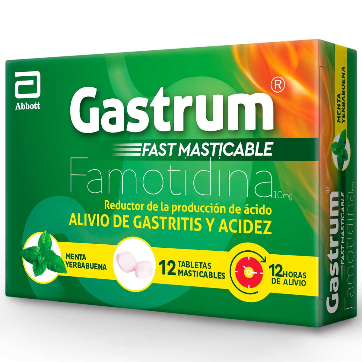 Gastrum Fast 10 Mg Masticable