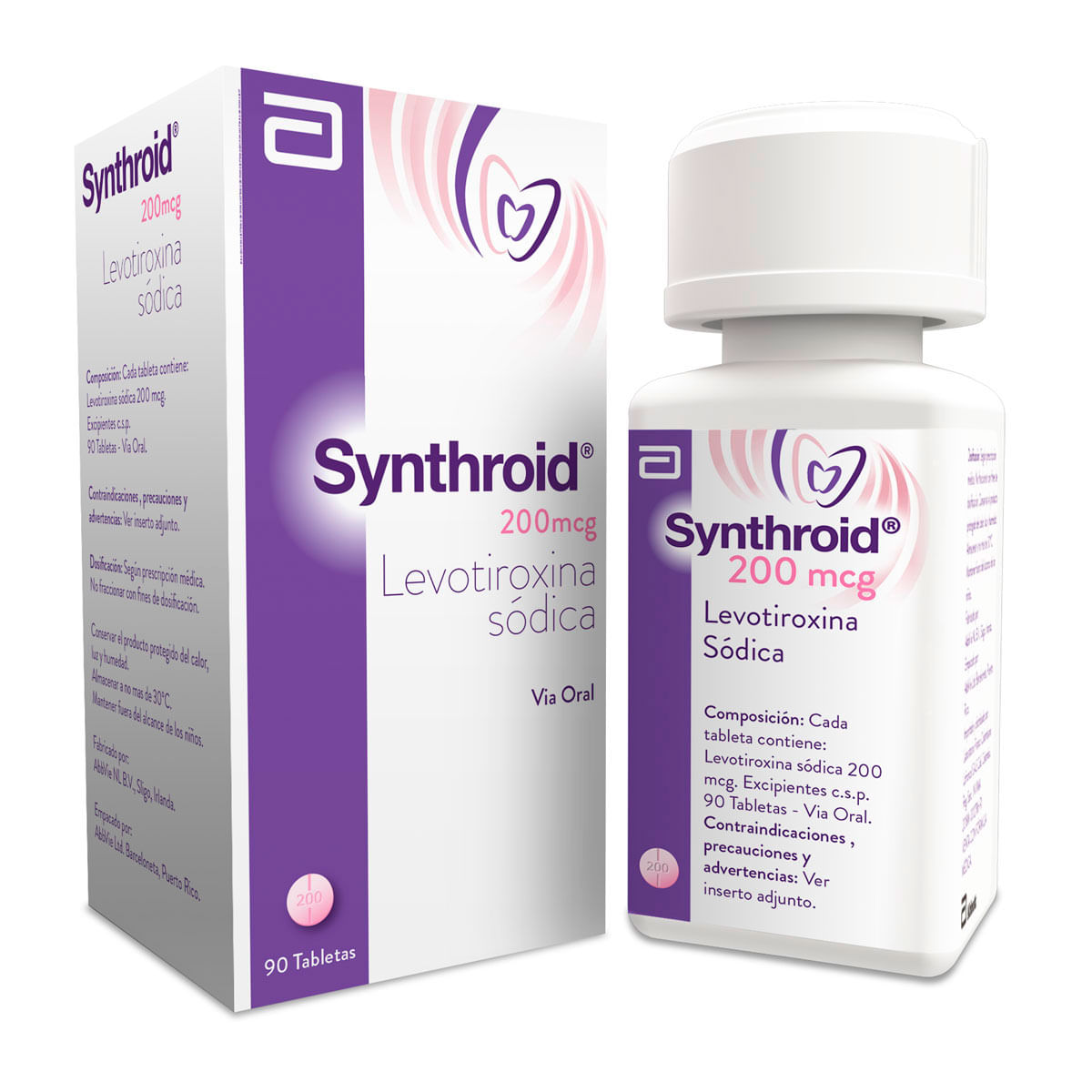 Synthroid 200mcg Tableta
