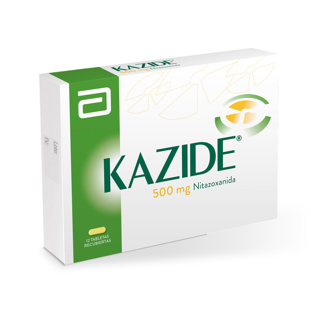 Kazide 500 mg Caja Con 12 Tabletas Recubiertas