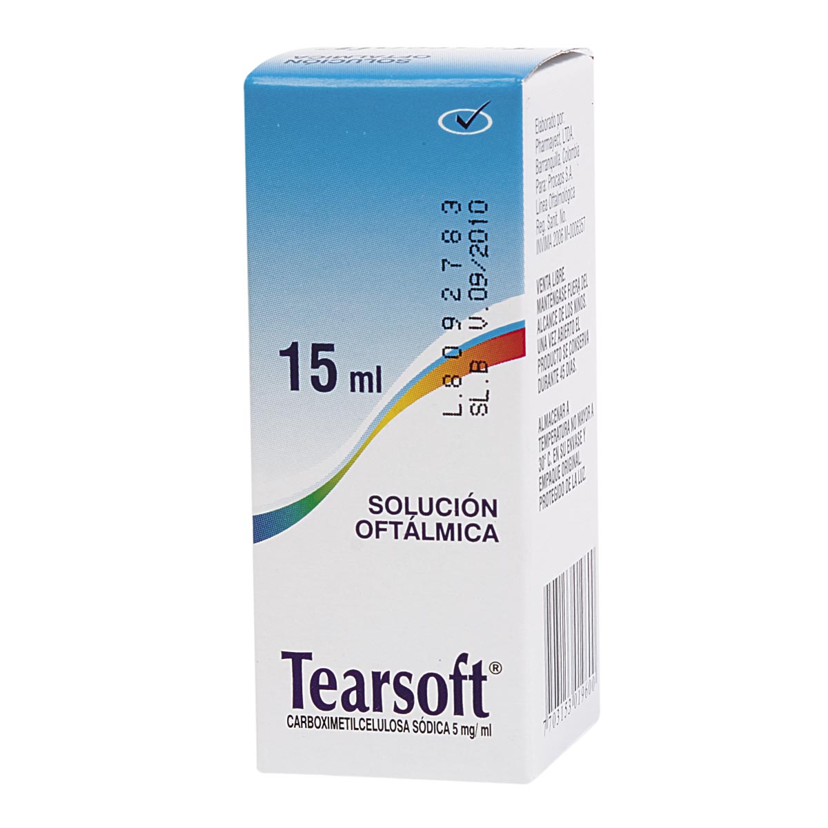 TEARSOFT SOLUCION OFTALMICA 15 ML