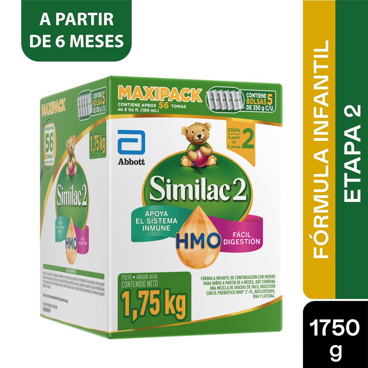 SIMILAC 2 HMO 1750 GR (EXH)