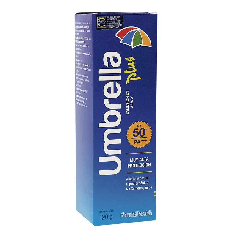 UMBRELLA PLUS SPRAY 50+ 120 GR
