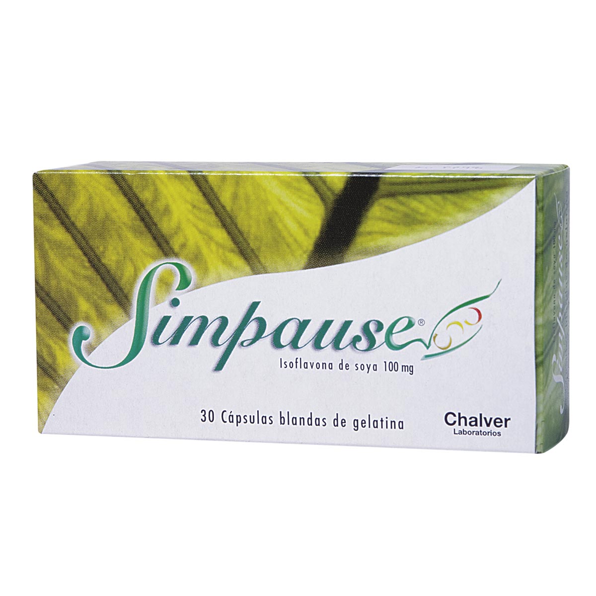Simpause 100 mg Caja Con 30 Cápsulas Blandas