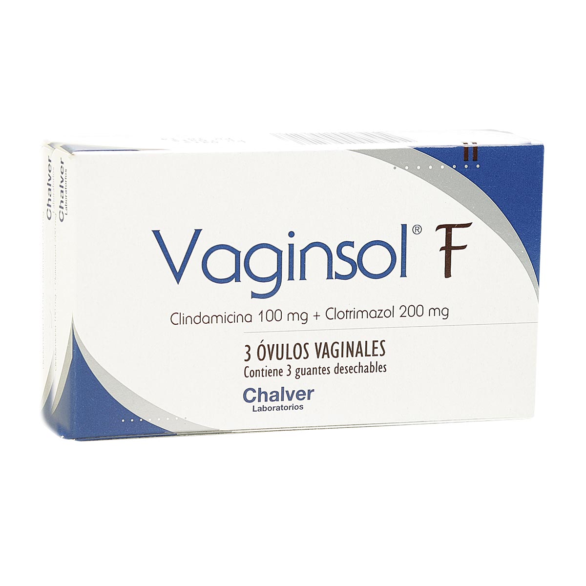 Vaginsol 200 mg / 100 mg Óvulo