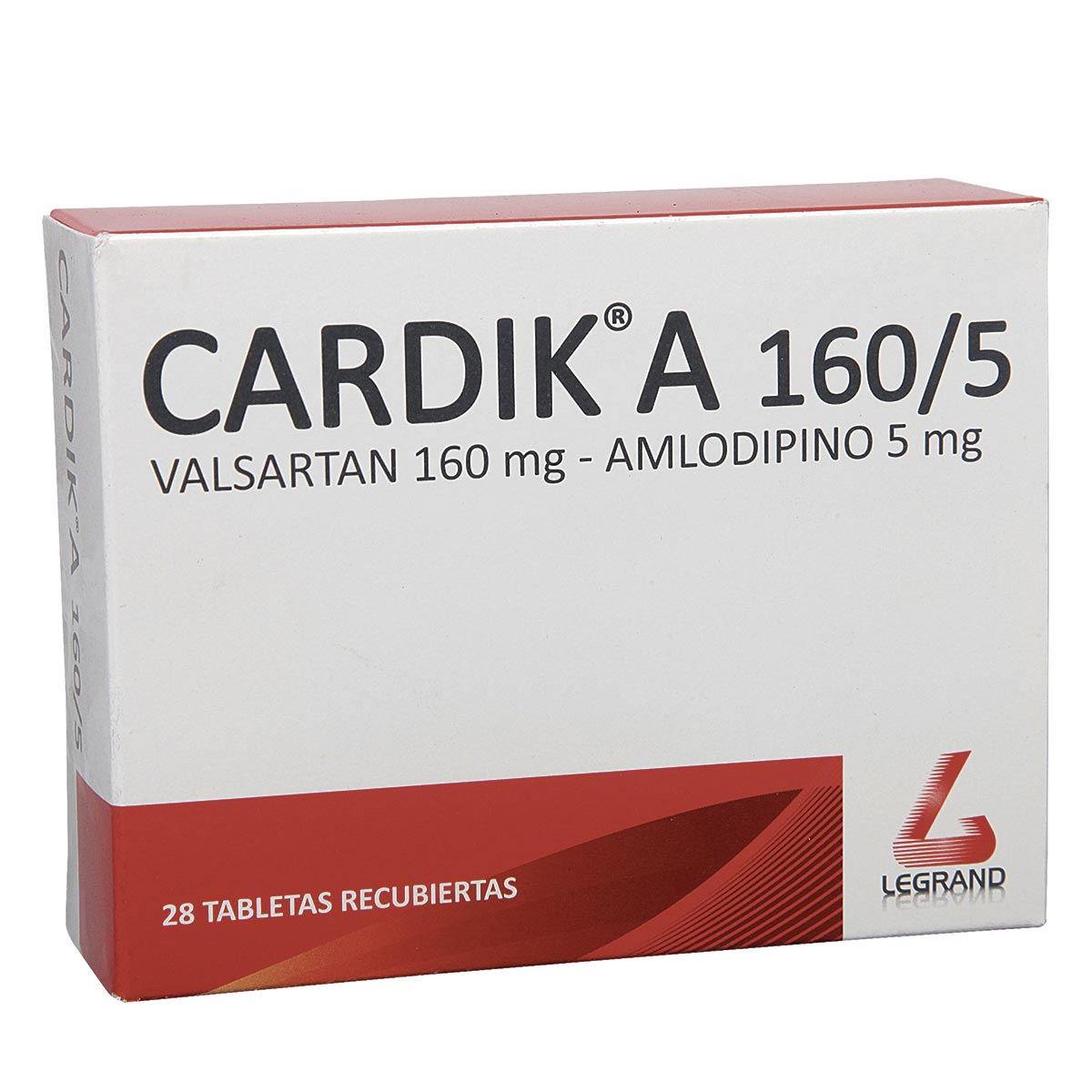 Cardik A 160mg/5 Mg Tableta Recubierta