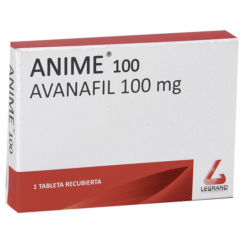 Anime 100 Mg Tableta Recubierta