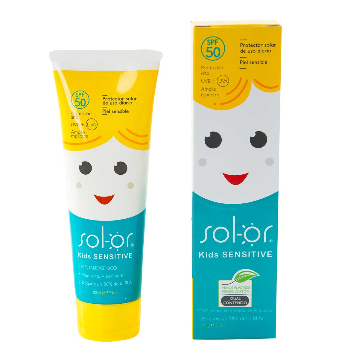 BLOQUEADOR SOL-OR KIDS TUBO 60 GRAMOS – (SEP)