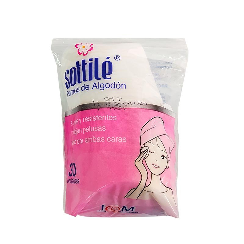 POMOS DE ALGODON SOTTILE 30 UDS