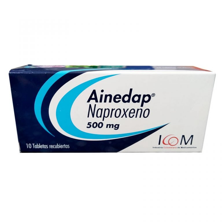 AINEDAP 500 MG 10 TABLETAS ICOM