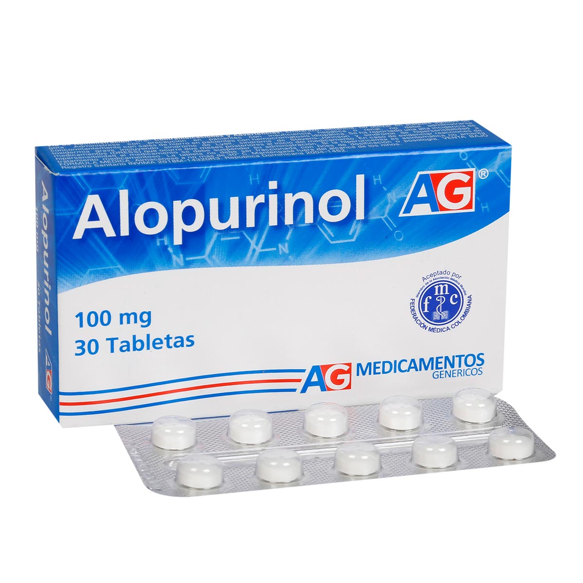 Alopurinol 100 Mg Tableta La Francol