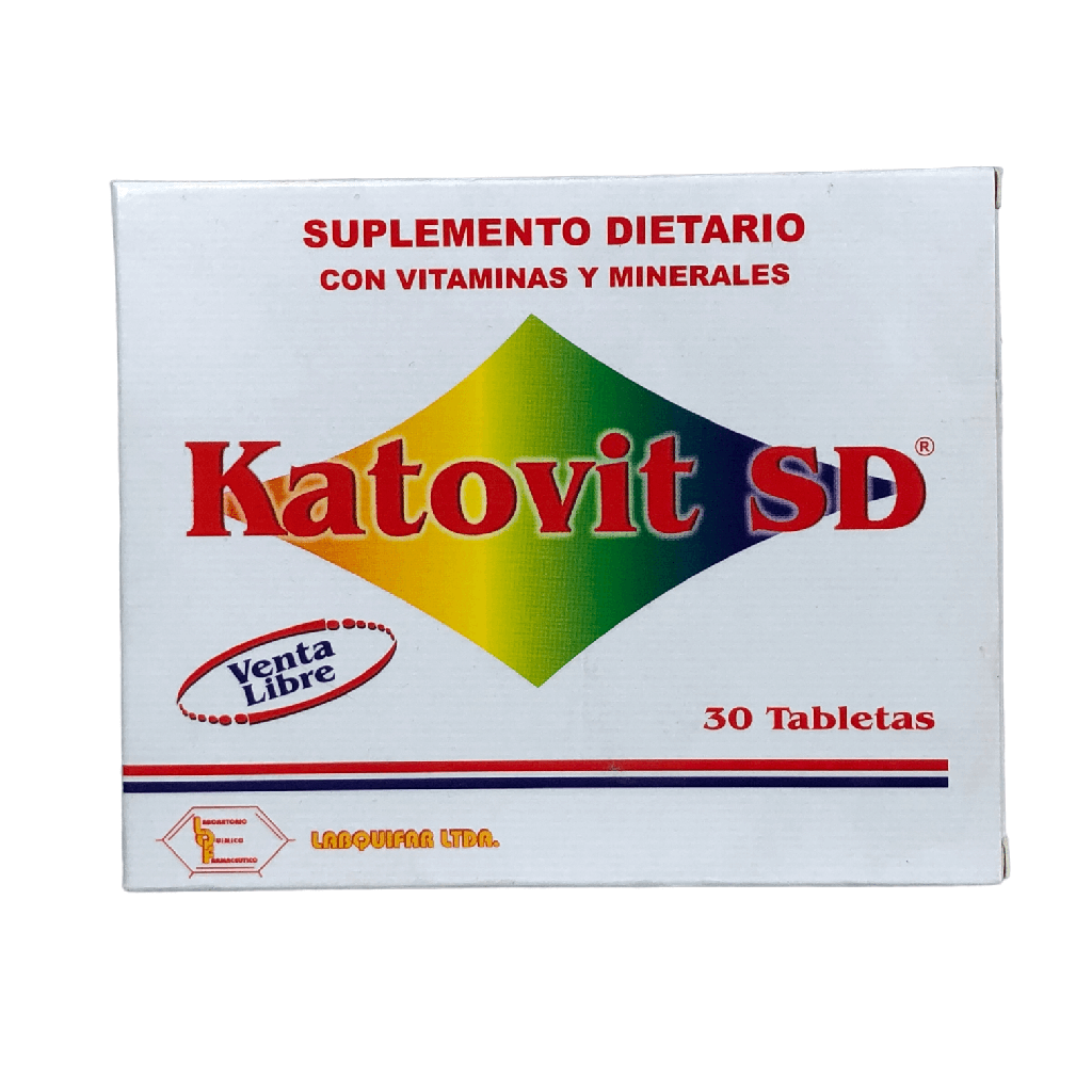 KATOVIT SD 30 TABLETAS LABQUIFAR
