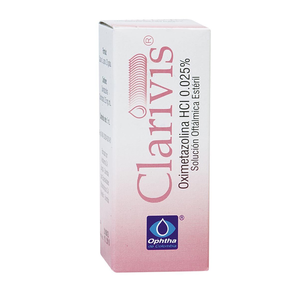 Clarivis Solución Oftálmica 0.025% Frasco Con 5 mL