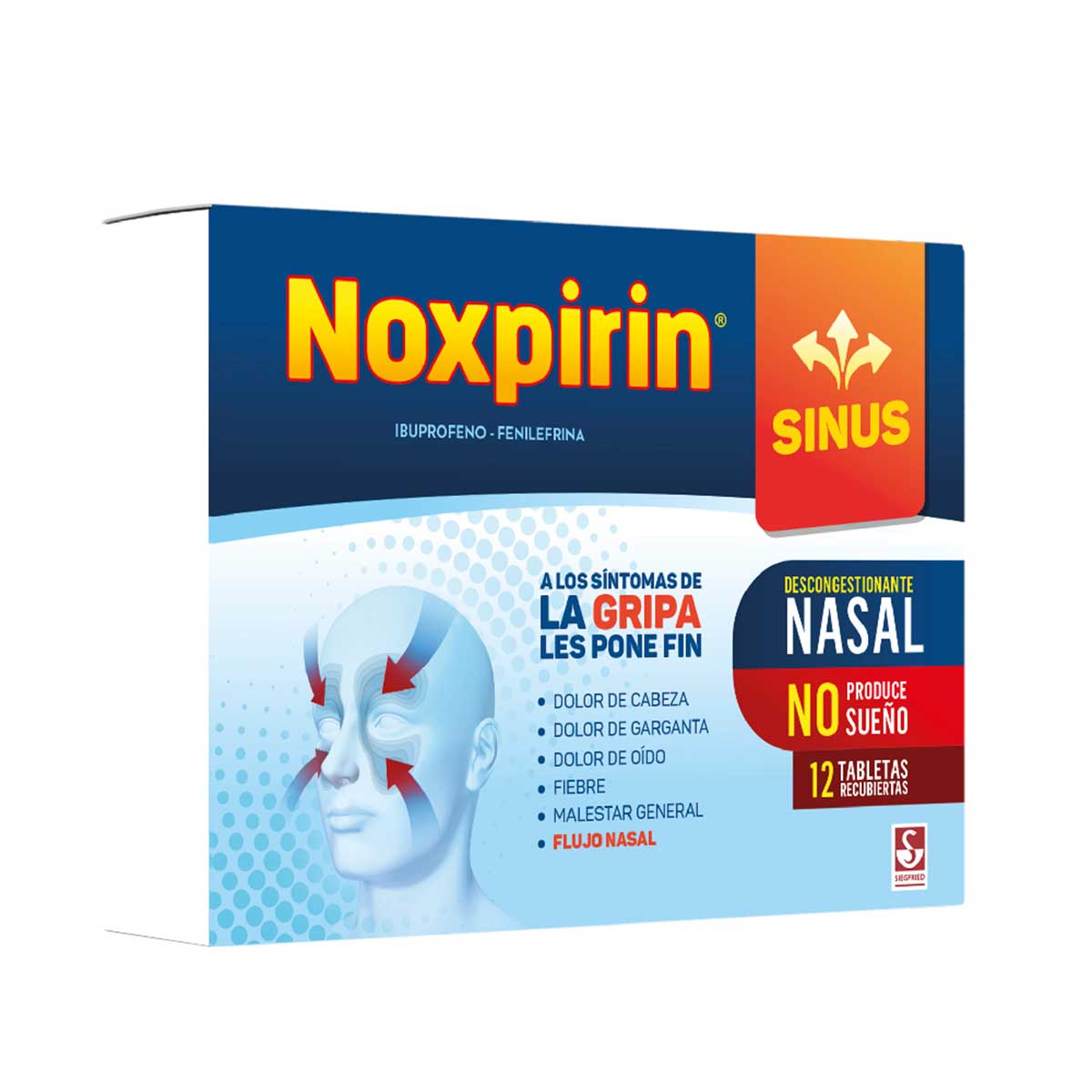 Noxpirin Sinus Tableta Recubierta