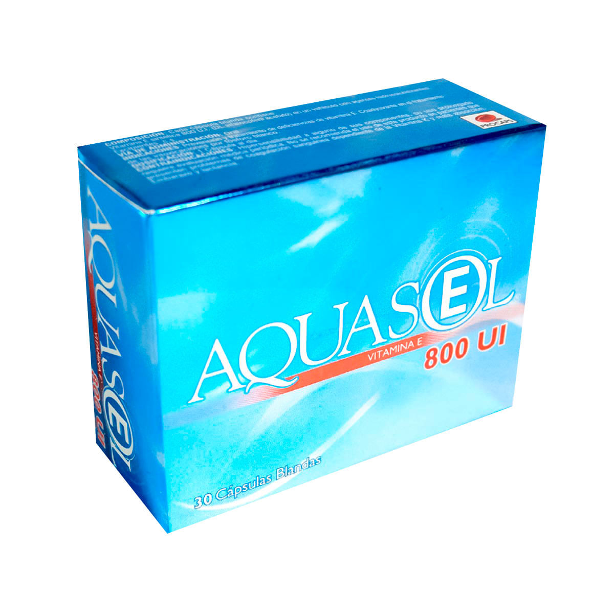 Aquasol E 800mg Cápsula Blanda
