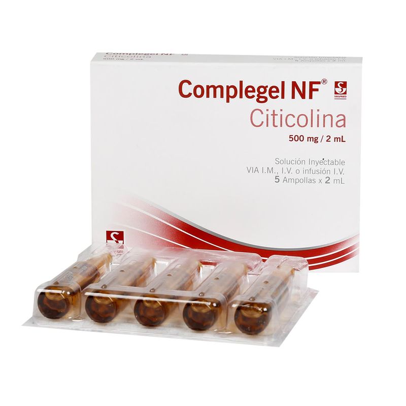 Complegel Nf 500mg/2ml Solución Inyectable
