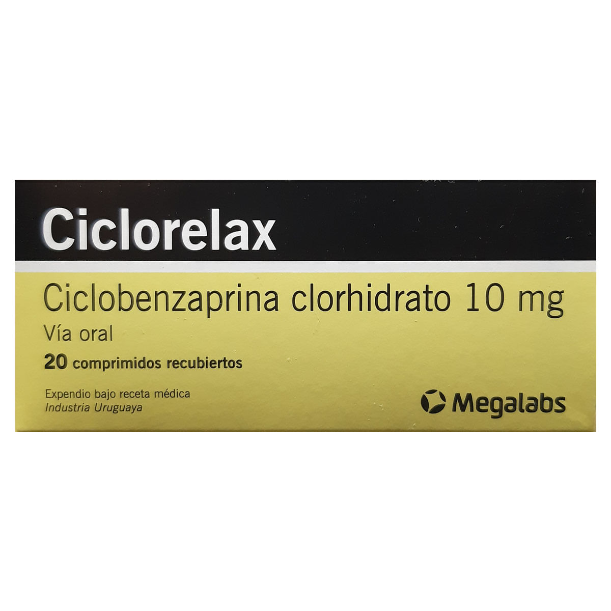 Ciclorelax 10mg Comprimidos Recubiertos
