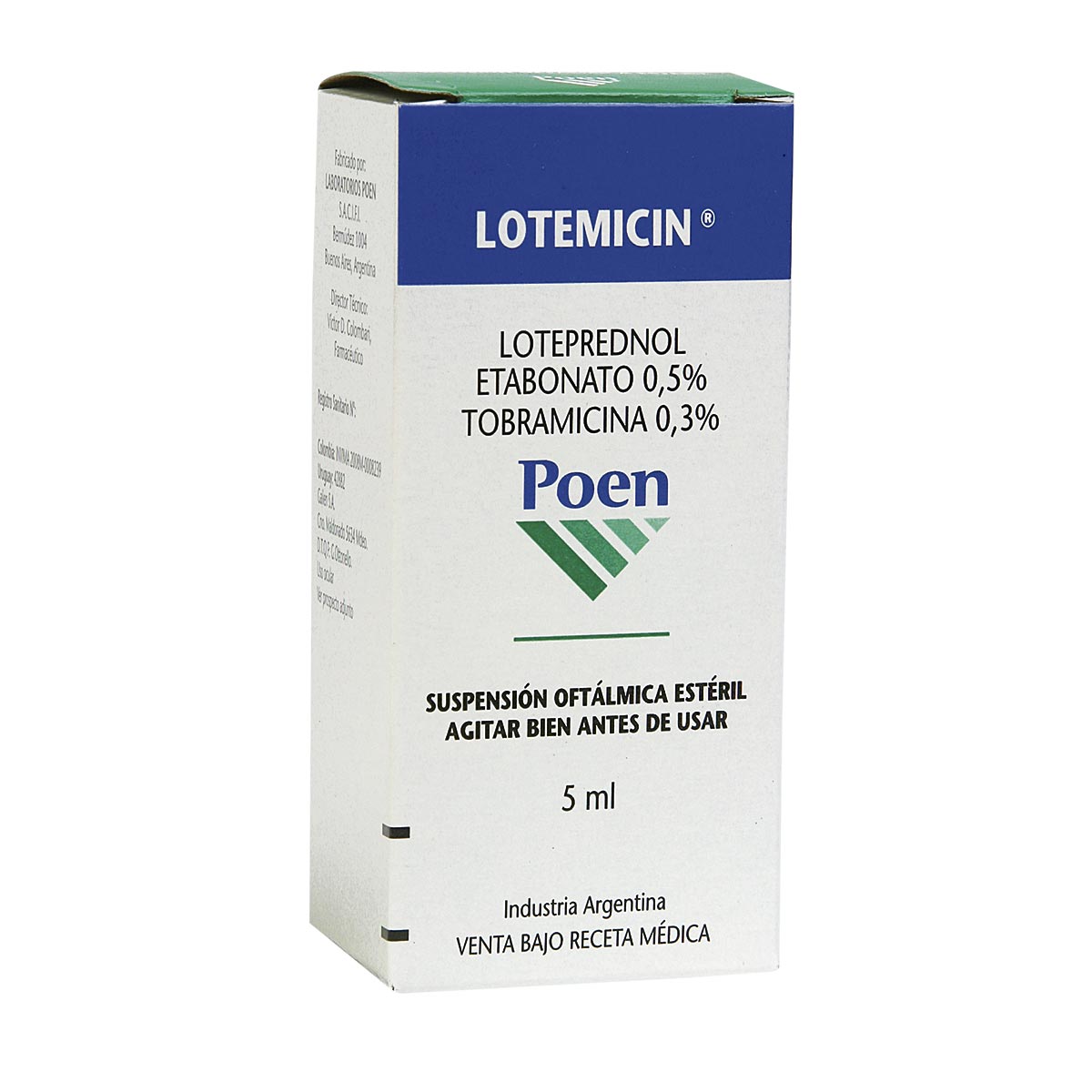 Lotemicin Suspensión Oftálmica Caja Con Frasco Con 5 mL