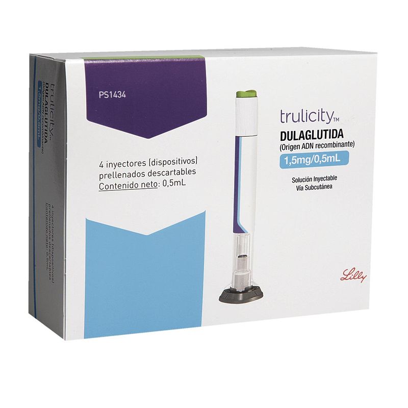 Trulicity 1.5 Mg/0.5 Ml Solución Inyectable